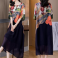 💃2025 New Arrival Pre-Sale💕Women's Elegant Flowy Floral Print Plus Size Dress